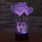 LED Sfeerverlichting Love Heart - Touch-bediening 4, Huis en Inrichting, Lampen | Overige, Nieuw, Verzenden