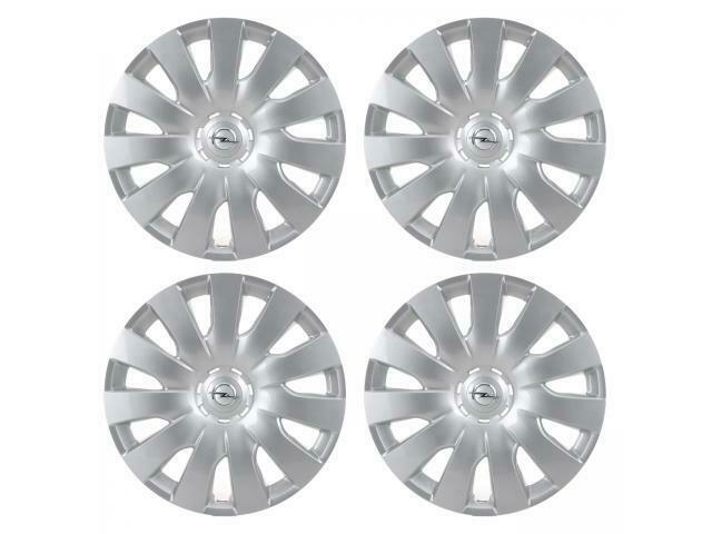 4x ORIGINELE GM Opel Wielkap Radial Cover 16 Inch ZILVER Ast, Auto-onderdelen, Banden en Velgen, Ophalen of Verzenden