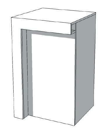 *TIP* U-Frame Thin C-PUT-005 Toonbank, Zakelijke goederen, Kantoor en Winkelinrichting | Winkel en Inventaris, Ophalen of Verzenden