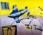 Herman Brood | Origineel Schilderij: Zit, Antiquités & Art, Art | Peinture | Moderne