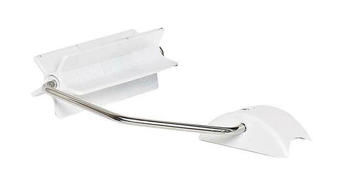 Ridder Leo toiletrolhouder voor toiletbeugel wit, Doe-het-zelf en Bouw, Sanitair, Ophalen of Verzenden