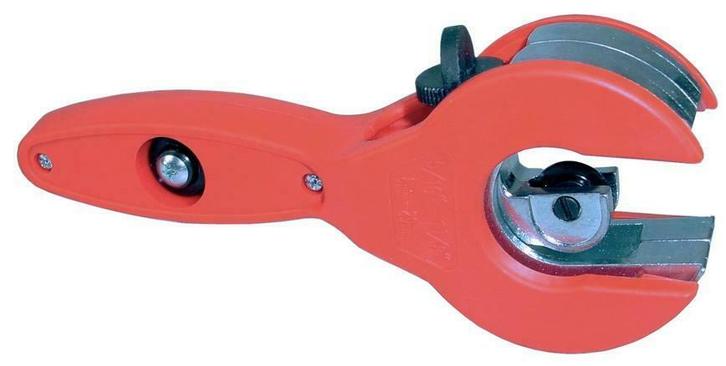 Pijpensnijder met ratel 6-28 mm rood, Bricolage & Construction, Chauffage & Radiateurs, Enlèvement ou Envoi