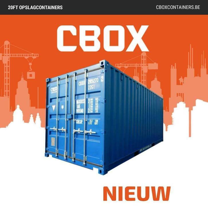 20ft Zeecontainer I NIEUW I Koop I Goedkoop Transport, Zakelijke goederen, Machines en Bouw | Keten en Containers, Verzenden