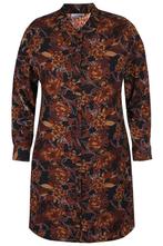 Blouse ALKE Zhenzi lang bloem print maat 50/52, Verzenden, Nieuw