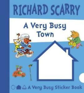 A Very Busy Town by Richard Scarry (Board book), Boeken, Overige Boeken, Gelezen, Verzenden