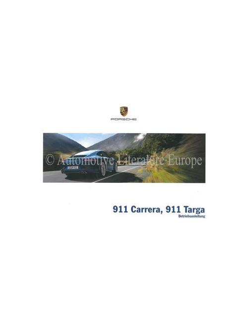 2015 PORSCHE 911 CARRERA / TARGA INSTRUCTIEBOEKJE DUITS, Auto diversen, Handleidingen en Instructieboekjes, Ophalen of Verzenden