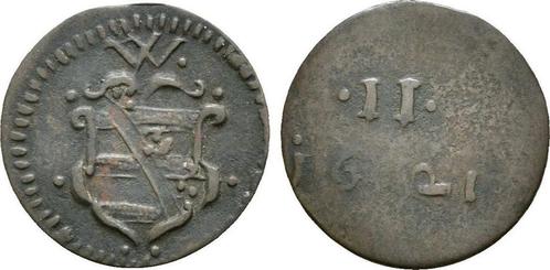 Kipper 2 Pfennig 1621 Sachsen Alt Weimar: Johann Ernst en..., Postzegels en Munten, Munten | Europa | Niet-Euromunten, België