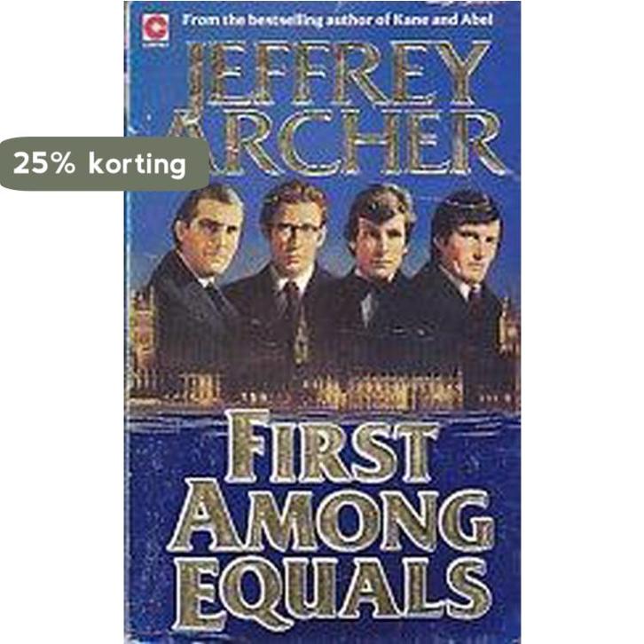 First Among Equals 9780340363706 Jeffrey Archer, Boeken, Taal | Engels, Gelezen, Verzenden