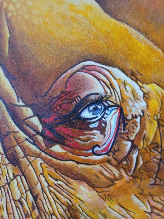 Vincenzo Iacobelli - il pensiero di Rino, Antiek en Kunst, Kunst | Schilderijen | Modern