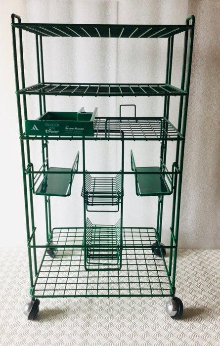 Robots per Walt Disney - Bruno Munari - Trolley - Metaal,, Antiek en Kunst, Antiek | Meubels | Stoelen en Sofa's