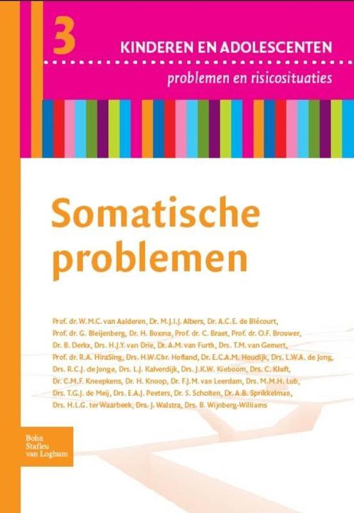 Somatische problemen / Reeks Kinderen en Adolescenten, Livres, Livres d'étude & Cours, Envoi