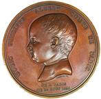 France. Historical Medal 1838 - Birth of the Count of Paris