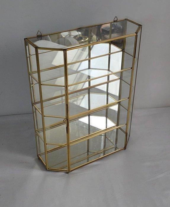 Vitrinekast - Glas, Verguld, Antiek en Kunst, Curiosa en Brocante