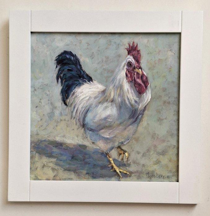 Mijnsbergen (1945) - Haantje de voorste, Antiek en Kunst, Kunst | Schilderijen | Klassiek