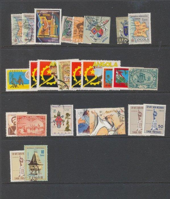 Wereld - Wereld Portugal Koloniën Angola Macau Luxemburg, Timbres & Monnaies, Timbres | Amérique
