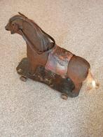 Antique Toy - Speelgoed - Antique Horse On Wheels Toy -