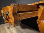 Bureau (2) - Hout - Nederlands bureau en Nederlandse stoel., Antiek en Kunst