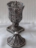 Zilveren Filigrain - Parfumfles - Geur Houder in de vorm van, Antiek en Kunst