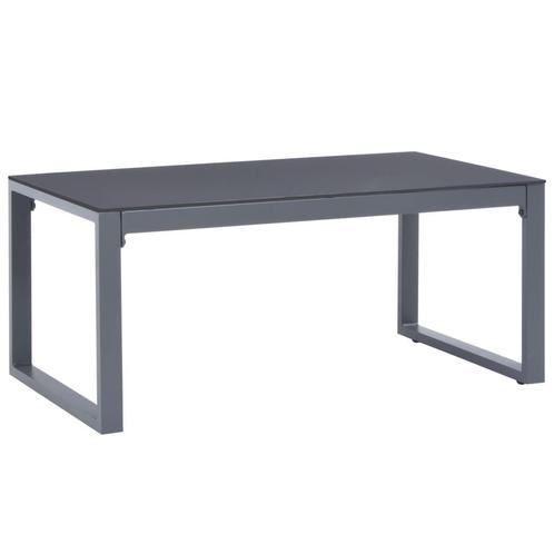 vidaXL Table basse 90x50x40 cm Aluminium, Maison & Meubles, Tables | Tables de salon, Neuf, Envoi
