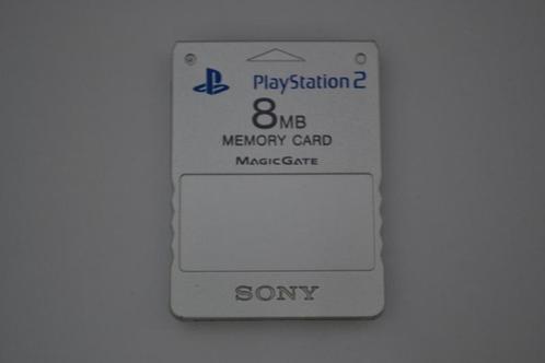 PlayStation 2 Official Memory Card 8MB SILVER, Games en Spelcomputers, Spelcomputers | Sony Consoles | Accessoires