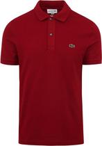 Lacoste Poloshirt Pique Bordeaux maat Maat 52/54 (L) Heren, Kleding | Heren, Maat 52/54 (L), Verzenden, Lacoste, Nieuw