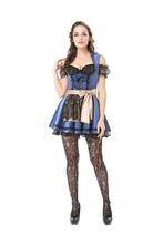 Dirndl Jurk Oktoberfest Kant Zwart, Kinderen en Baby's, Verzenden, Nieuw