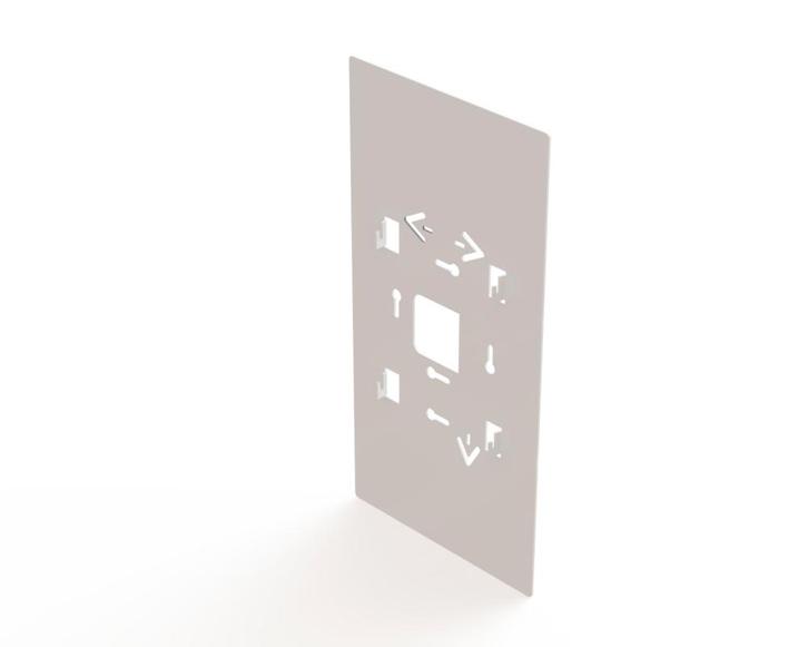 Legrand Bticino Montageframe voor Deurintercom - BT344282REN, Doe-het-zelf en Bouw, Elektriciteit en Kabels, Verzenden