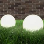 vidaXL LED-bollampen 2 st rond 25 cm PMMA, Verzenden, Nieuw