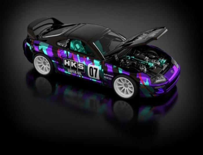 Hot Wheels 1:64 - Model sportwagen - Toyota Supra MK4, Hobby & Loisirs créatifs, Voitures miniatures | 1:5 à 1:12