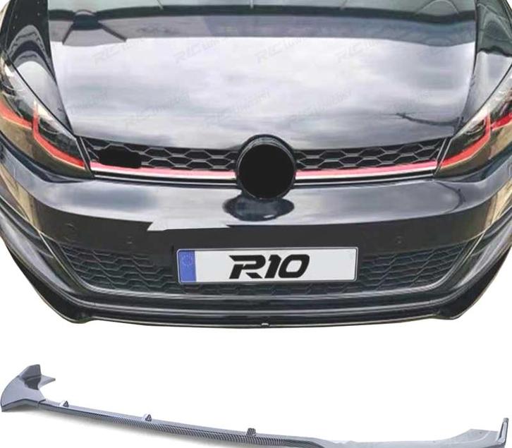 SPOILER LAME AVANT VOLKSWAGEN VW GOLF 7 13-20 CARBONE, Auto-onderdelen, Carrosserie, Verzenden