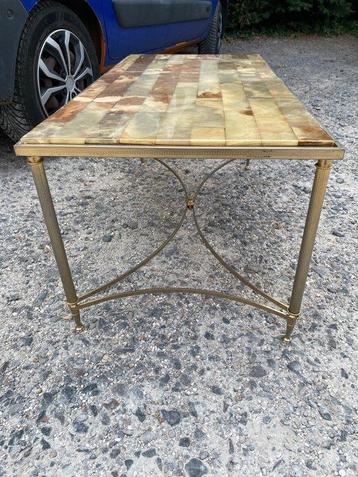 Table basse - Marbre beschikbaar voor biedingen