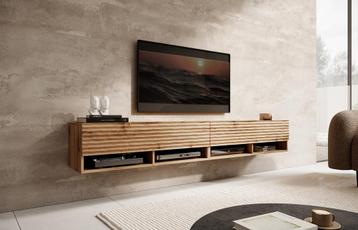 Meubella TV-Meubel Asino eiken 200cm hangend zwevend beschikbaar voor biedingen