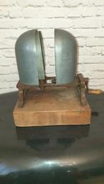 Moule - Bois, Métal - Moule/tendeur à chapeau, Antiquités & Art