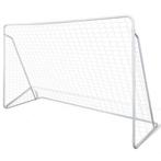 vidaXL Voetbaldoelset hoogwaardig 240x90x150 cm staal, Sport en Fitness, Verzenden, Nieuw