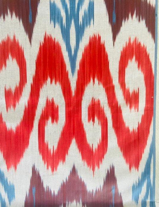 Textiel - 440 cm - 38 cm - Oezbeekse kat-stof, Antiquités & Art, Tapis & Textile