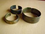 DRIE ARMBANDEN OROMO - Oromo - Ethiopië (Zonder, Antiek en Kunst