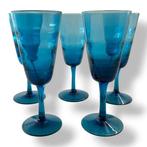 Champagneglas (5) - Kristal - vintage crystal