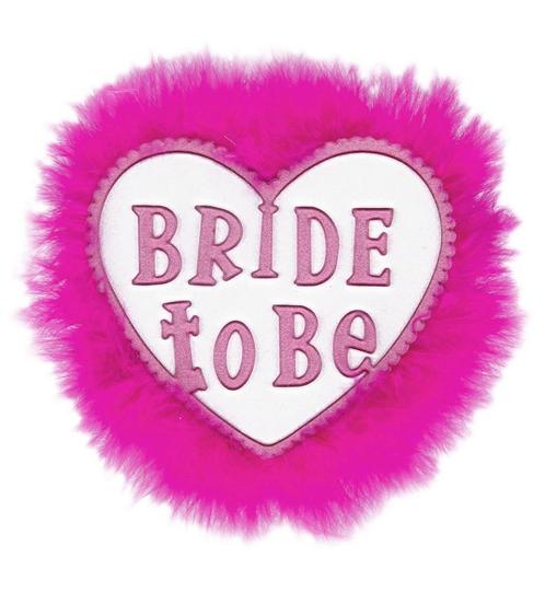 Witte Broche Bride To Be, Hobby & Loisirs créatifs, Articles de fête, Envoi