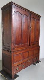 Kabinet - Smeedijzer, Eik, Antiek en Kunst