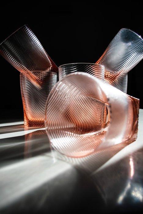 FREE SHIPPING - •Maryana Iskra• - Drinkset (6) - gemaakt, Antiek en Kunst, Antiek | Glaswerk en Kristal