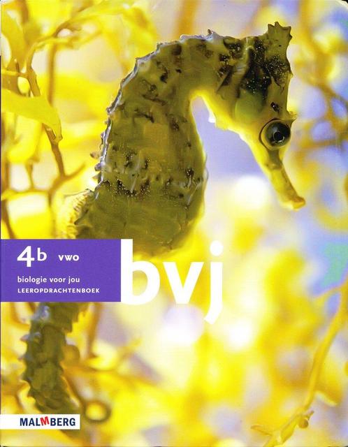 Biologie Voor Jou Leeropdrachtenboek 4B VWO, Livres, Livres scolaires, Envoi