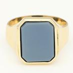 Ring - 14 karaat Geel goud - Lagensteen, Handtassen en Accessoires, Ringen, Nieuw