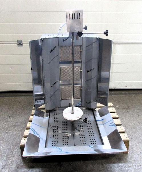 Doner Grill met 3 branders, gas, motor boven, NIEUW, Zakelijke goederen, Horeca | Keukenapparatuur