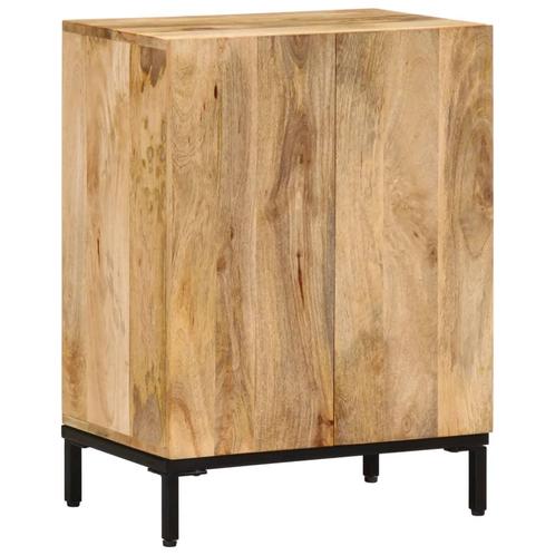 vidaXL Dressoir 53x35x72 cm massief mangohout, Huis en Inrichting, Kasten | Dressoirs, Nieuw, Verzenden