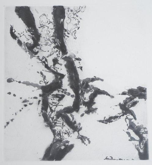 Zao Wou-Ki (1921-2013) - Composition abstraite :, Antiek en Kunst, Antiek | Overige Antiek