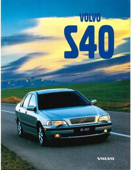 1998 VOLVO S40 BROCHURE NEDERLANDS, Boeken, Auto's | Folders en Tijdschriften