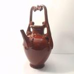 Kruik - Terracotta - Grote geglazuurde waterkan, Antiek en Kunst