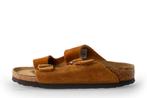 Birkenstock Slippers in maat 36 Cognac | 10% extra korting, Verzenden, Slippers