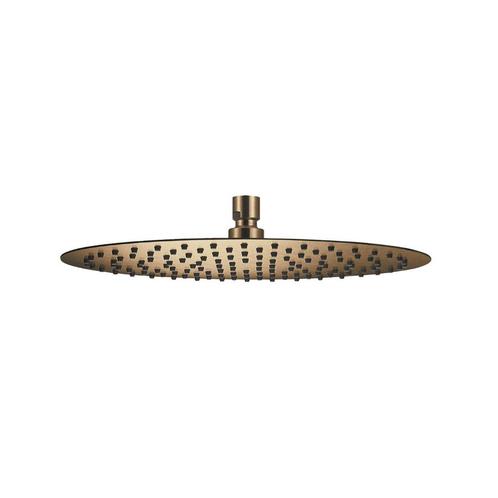 Hoofddouche Qisani Flow Ø 25 cm Geborsteld Goud, Doe-het-zelf en Bouw, Sanitair, Kraan, Nieuw, Ophalen of Verzenden
