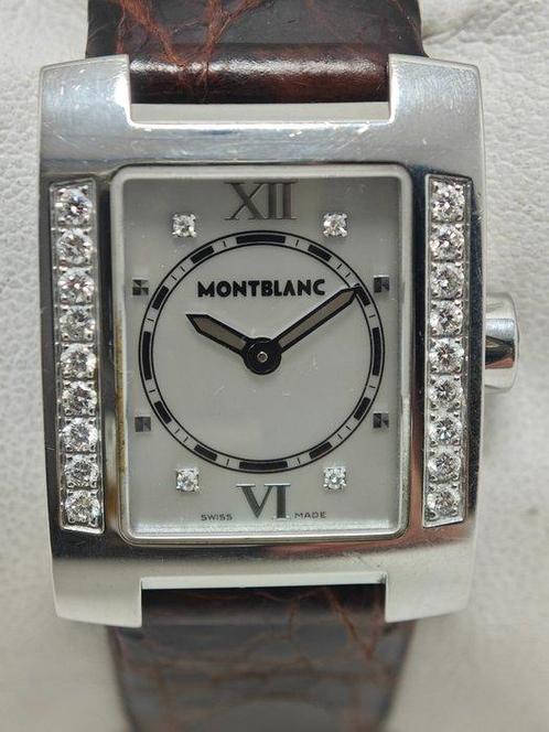 Montblanc - Profile “Tank case” Diamonds Ladys - 7047 -, Bijoux, Sacs & Beauté, Montres | Hommes